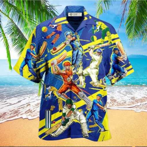 Cricket Lets Play Cricket Together Hawaiian Shirt