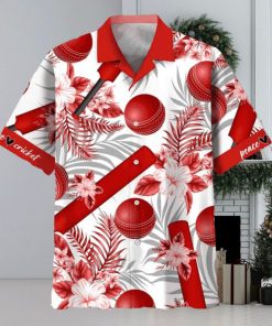 Cricket Red Hawaiian Shirt