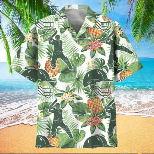 Cricket Tropical Pineapple Trendy Hawaiian Shirt