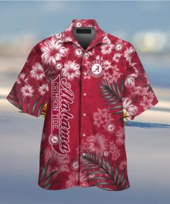 Crimson Tide Alabama Hawaiian Shirt Design Tropical Short Sleeve Elegance