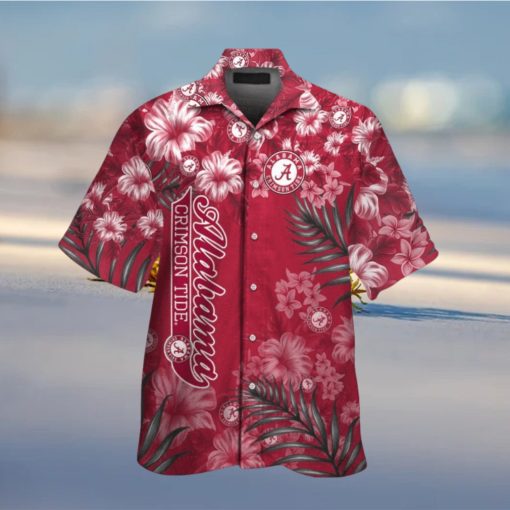 Crimson Tide Alabama Hawaiian Shirt Design Tropical Short Sleeve Elegance