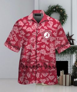 Crimson Tide Alabama Tropical Hawaiian Short Sleeve Shirt