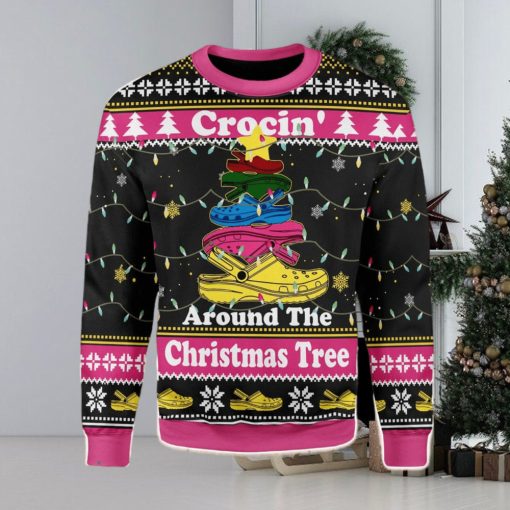 Crocin’ Around The Christmas Tree Ugly Christmas Sweater Xmas Gift Men And Women Christmas Sweater