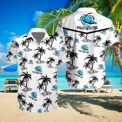 Cronulla Sutherland Sharks NRL Hawaiian Shirt Best Gift For Men And Women Fans hawaiian shirt