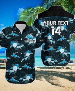 Cronulla Sutherland Sharks Personalized NRL 2023 Tropical Hawaiian Best Gift For Men And Women Fans hawaiian shirt