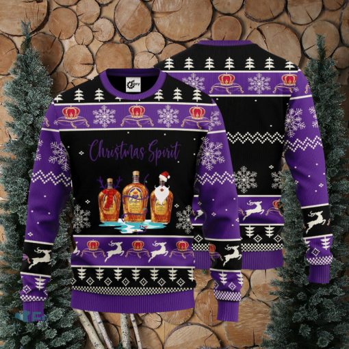 Crown Royal Christmas Spirit Ugly Christmas Sweater Gift For Christmas