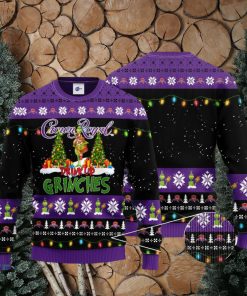 Crown Royal Drink Up Grinches Ugly Christmas Sweater Gift For Christmas