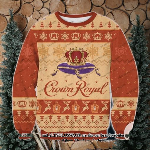 Crown Royal Honey Ugly Christmas Sweater