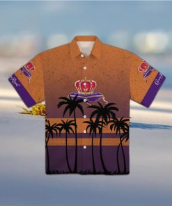 Crown Royal Logo Pattern Print Beer Hawaiian Shirt For Men And Women