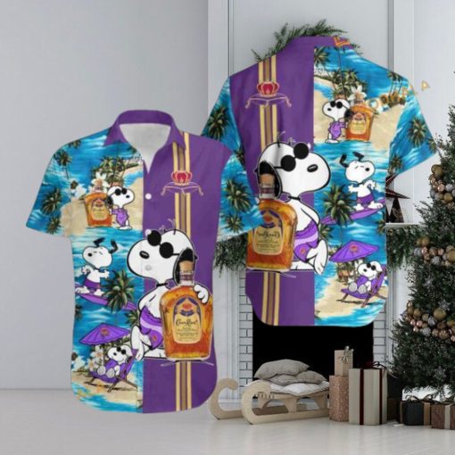 Crown Royal Snoopy Dog Hawaiian Shirt, Ideal Snoopy Present