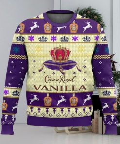 Crown Royal Vanilla Christmas Ugly Sweater Special Gift For Xmas