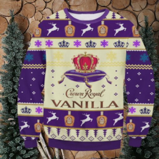 Crown Royal Vanilla Ugly Sweater