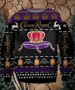 Crown Royal Whiskies Ugly Christmas Sweater Nice Gift For Everyone