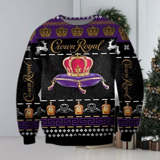 Crown Royal Whiskies Ugly Christmas Sweater