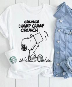 Crunch Chomp Chomp Crunch Snoopy Shirt