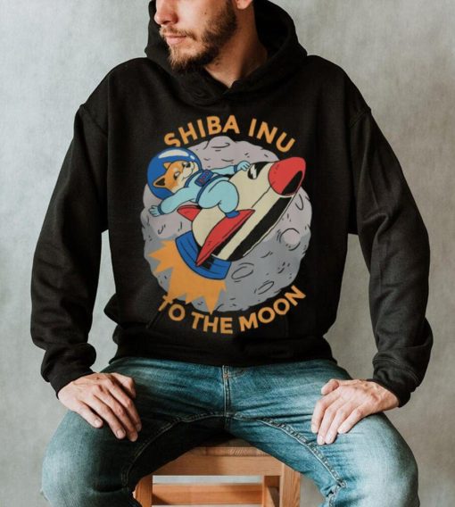 Cryptocurrency Art for Shiba Inu to the moon Crypto Meme shirt