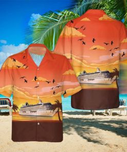 Crystal Cruises Ship Cristal Serenity Hawaiian Shirt