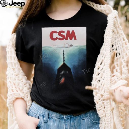 Csperfectshot Chainsaw Man X Jaws Csm Blu Ray T Shirt, Hoodie, Tank Top, Sweater And Long Sleeve T Shirt