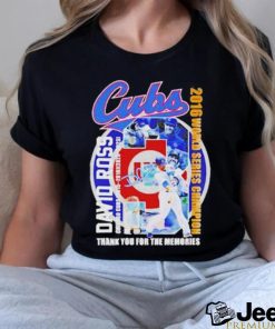 Cubs david ross Chicago Cubs world series champion thank you for the memories signature shirt