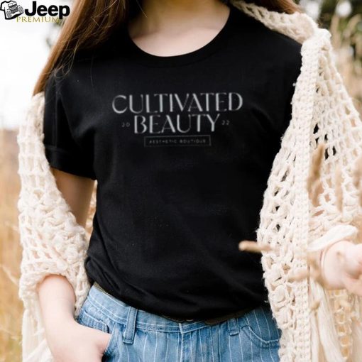 Cultivated Beauty Blue 2022 Logo T Shirt