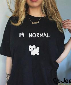 Cuptoast Crumb I’m normal shirt