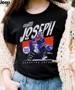 Curtis Joseph Edmonton hockey shirt