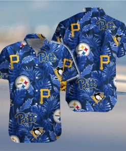 Custom 4 NFL teams Hawaiian Shirt