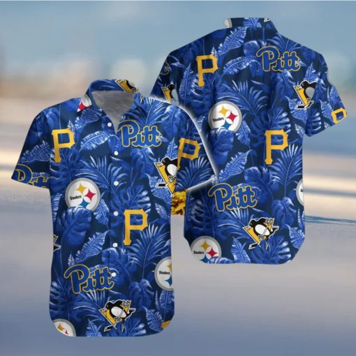 Custom 4 NFL teams Hawaiian Shirt