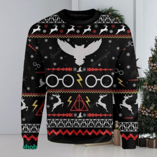 Custom HP Ugly Christmas Christmas Sweater Ugly 3D Gift For Men And Women