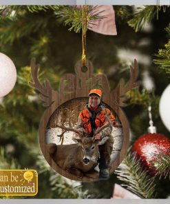 Custom Hunting Photo Ornament