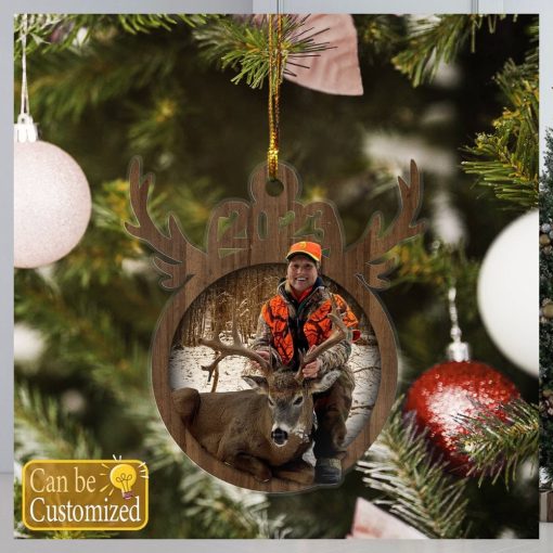 Custom Hunting Photo Ornament