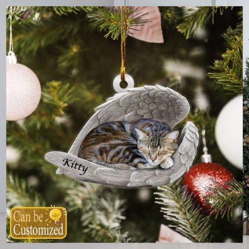 Custom Memories Cat Photo Ornament