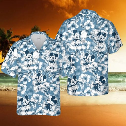 Custom Mickey Mouse Summer Hawaiian Shirt Shorts