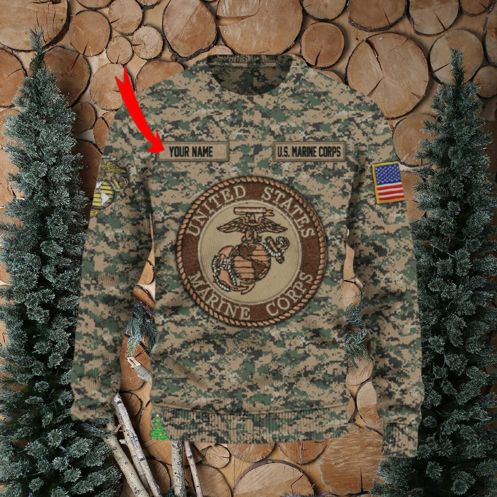 Marine hot sale christmas sweater