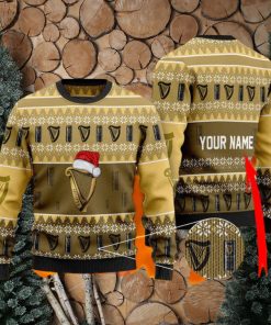 Custom Name Guinness Ugly Christmas Sweater