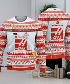 Custom Name Haas F1 Team Ugly Sweater