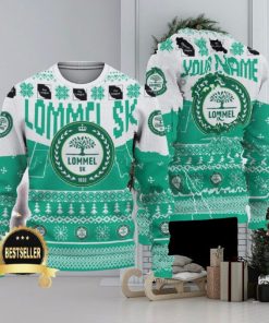 Custom Name Lommel SK Ugly Christmas Sweater New Logo Gift For Men And Women Fans