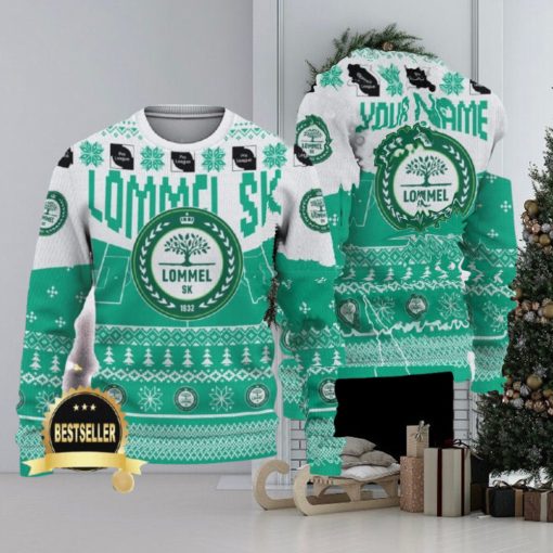 Custom Name Lommel SK Ugly Christmas Sweater New Logo Gift For Men And Women Fans