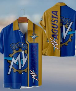 Custom Name MV Agusta Car Combo Hawaiian Shirt And Shorts Fans Logo Car Gift Men And Women