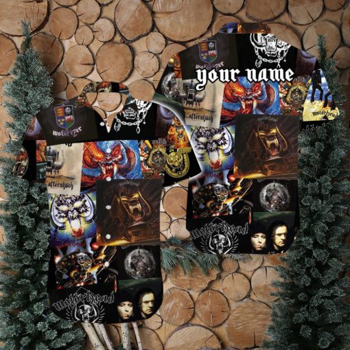 Custom Name Motorhead Albums Hawaiian Shirt