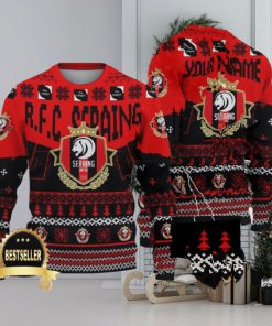 Custom Name RFC Seraing Ugly Christmas Sweater New Logo Gift For Men And Women Fans