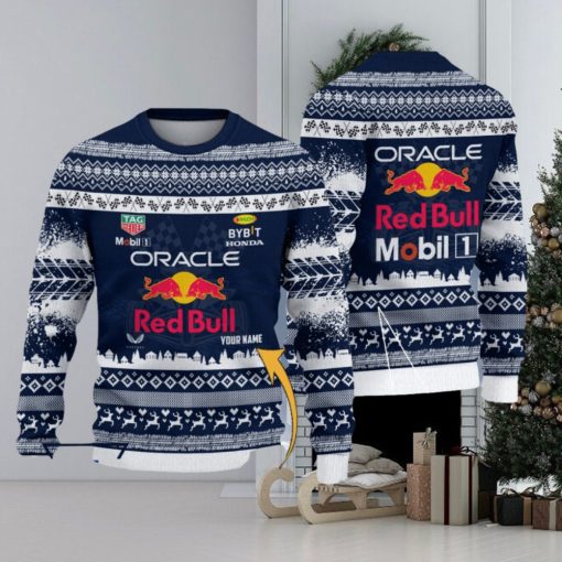 Custom Name Red Bull Racing Ugly Sweater