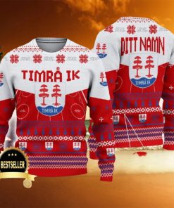 Custom Name Timra IK Ugly Christmas Sweater New Logo Gift For Men And Women Fans