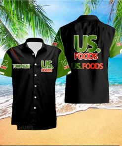 Custom Name US Foods Style 7 Logo Trademark 3D Hawaiian Shirt For Men And Women Gift