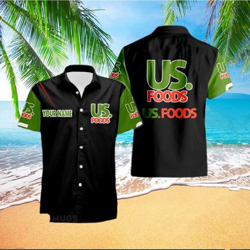 Custom Name US Foods Style 7 Logo Trademark 3D Hawaiian Shirt For Men And Women Gift