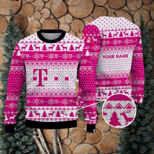 Custom Name Ugly Sweater deutsche telekom ag New For Men And Women Gift Familys Holidays