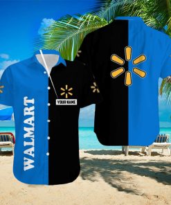 Custom Name WALMART Brand Surfboard 3D Hawaiian Shirt For Summer