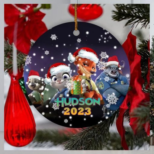 Custom Name Zootopia Ornament, Judy Hopps Ornaments