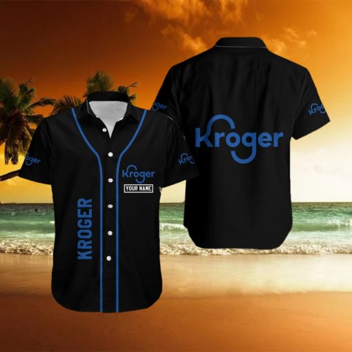 Custom Name kroger Brand Affordable 3D Hawaiian Shirt For Summer