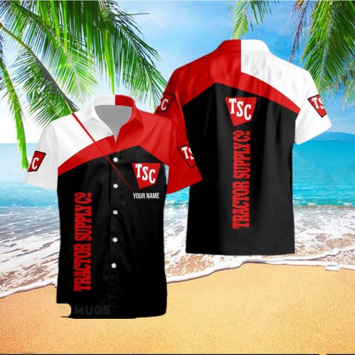 Custom Name tractor supply co Style 4 Logo Trademark 3D Hawaiian Shirt For Men And Women Gift